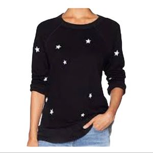 n:PHILANTHROPY Women's Black Star Sweatshirt M EUC